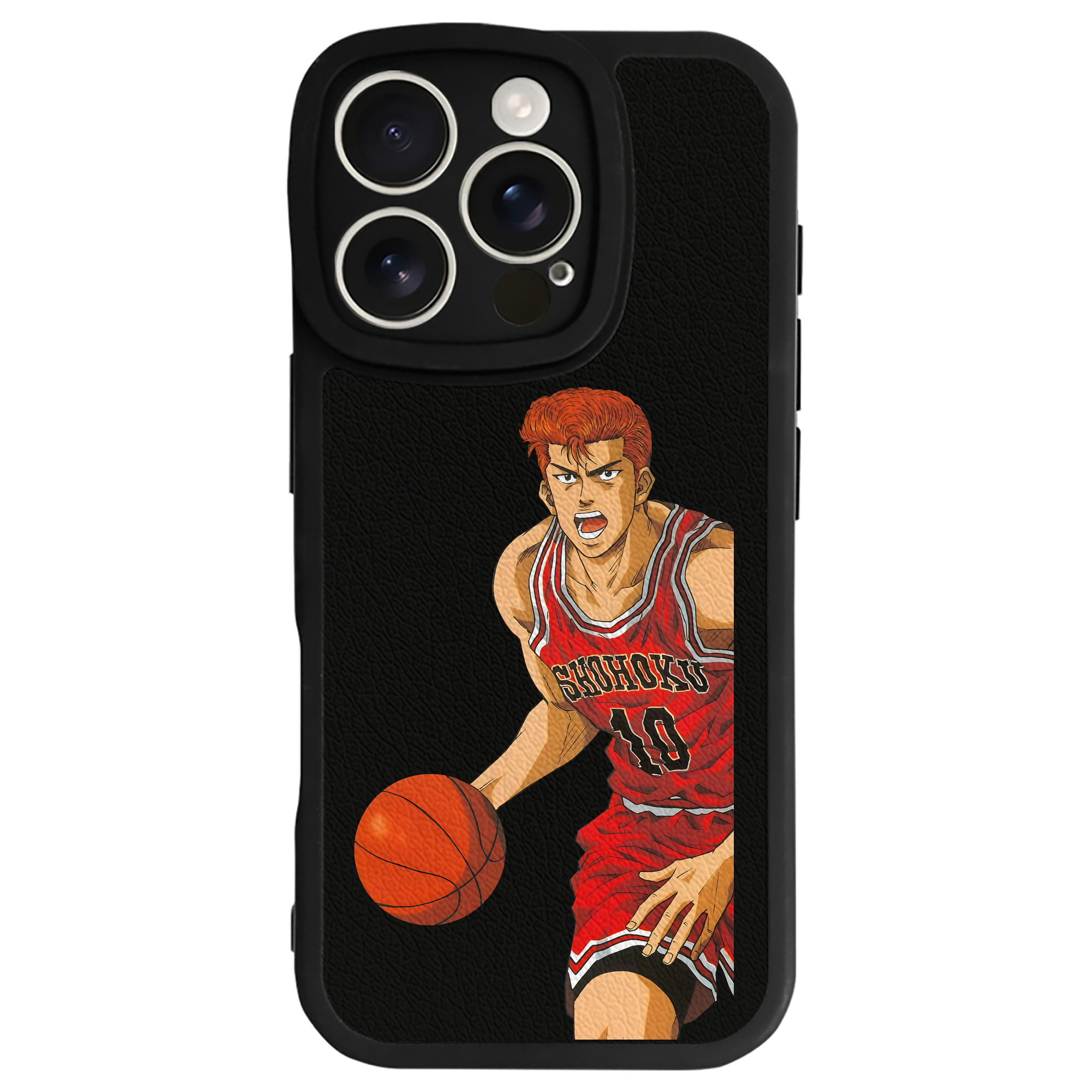 （画像用） SLAM DUNK／スラムダンク 【iPhone 16シリーズ対応】シリコンスマホケース（レザー調） 材質：シリコン